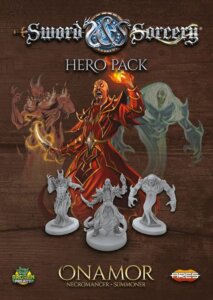 Sword & Sorcery: Hero Pack – Onamor: Necromancer / Summoner board game cover