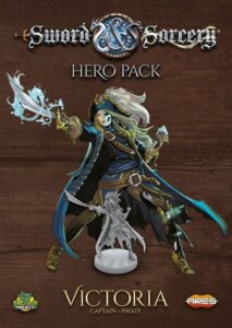 Sword & Sorcery: Hero Pack – Victoria: Captain / Pirate board game cover