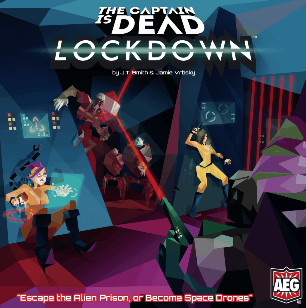 The Captain Is Dead: Lockdown board game cover