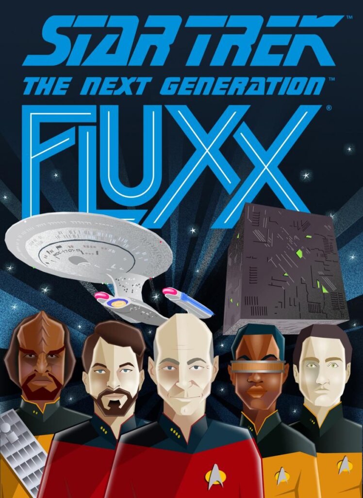 Star Trek: The Next Generation Fluxx board game cover