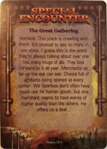 Too Many Bones: The Great Gathering Promo Card board game cover