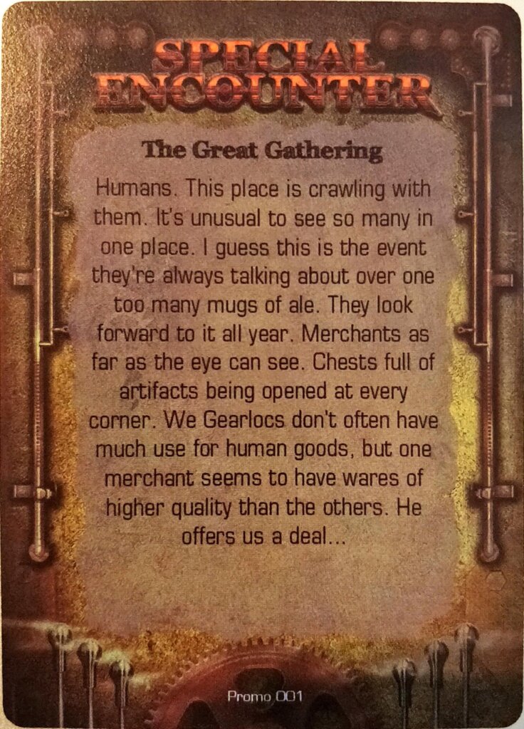 Too Many Bones: The Great Gathering Promo Card board game cover