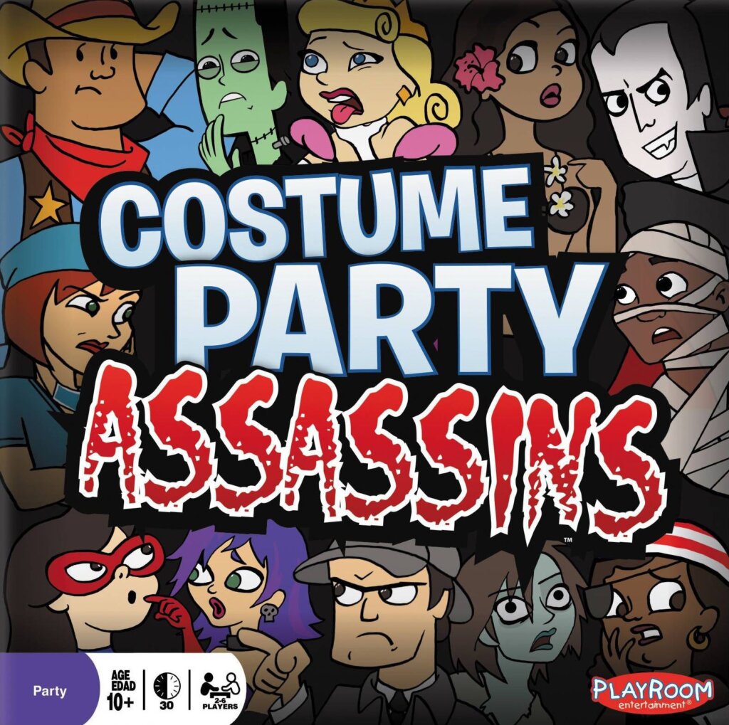 Costume Party Detective board game cover
