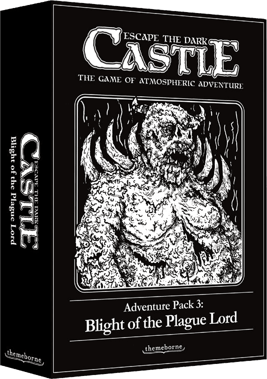 Escape the Dark Castle: Adventure Pack 3 – Blight of the Plague Lord board game cover