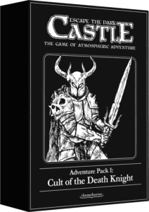 Escape the Dark Castle: Adventure Pack 1 – Cult of the Death Knight board game cover