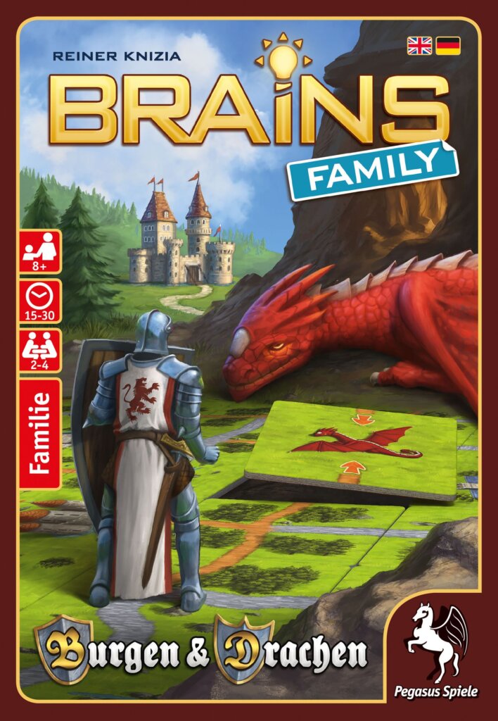 Brains Family: Burgen & Drachen board game cover
