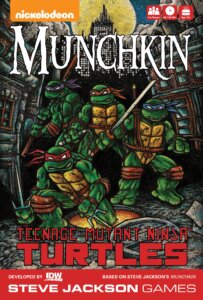 Munchkin Teenage Mutant Ninja Turtles board game cover