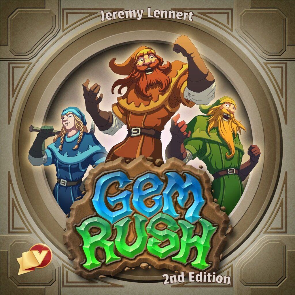 Gem Rush (Second Edition) board game cover