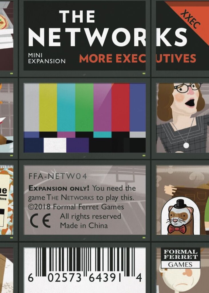 The Networks: More Executives board game cover