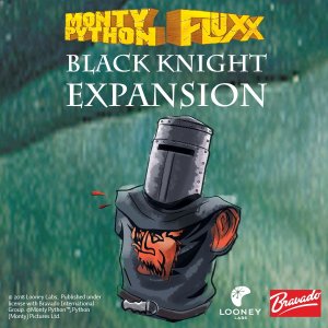 Monty Python Fluxx: Black Knight Expansion board game cover