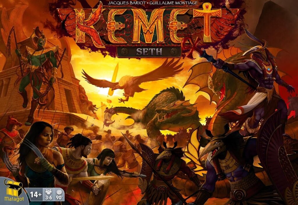 Kemet: Seth board game cover