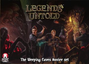 Legends Untold: Weeping Caves Novice Set board game cover