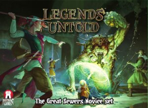 Legends Untold: The Great Sewers Novice Set board game cover