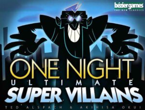 One Night Ultimate Super Villains board game cover