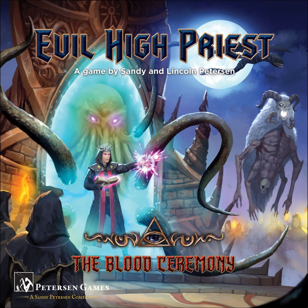 Evil High Priest: Blood Ceremony board game cover