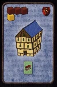 Caylus Magna Carta: The Library board game cover