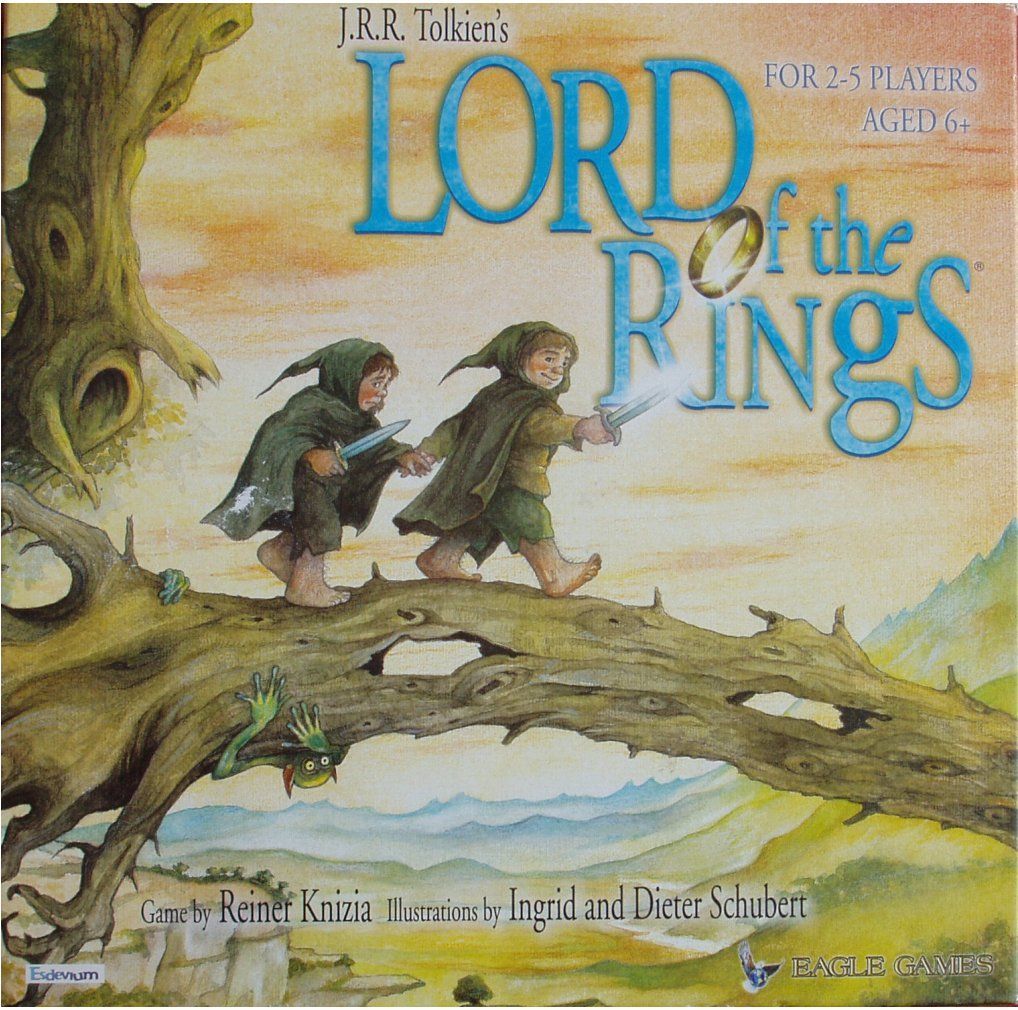 Lord of the Rings board game cover