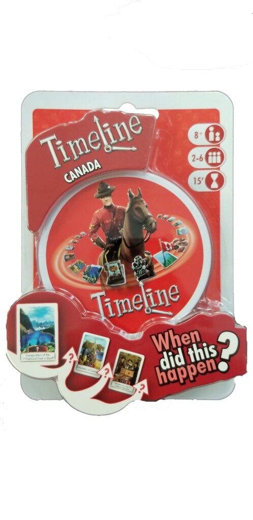 Timeline: Canada board game cover