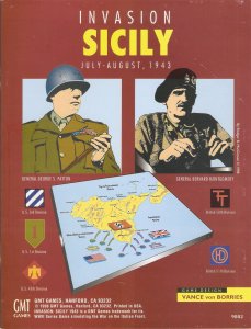 Invasion Sicily board game cover