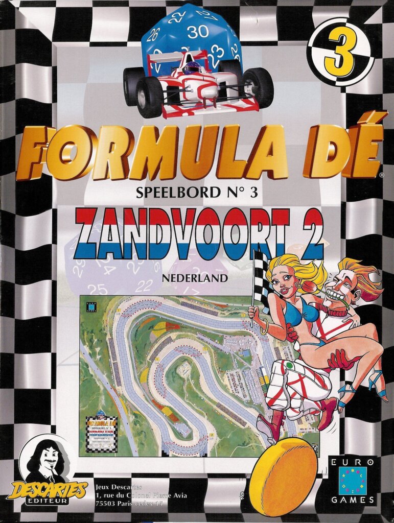Formula Dé Circuits 3 & 4: Zandvoort 2 & SPA-Francorchamps board game cover