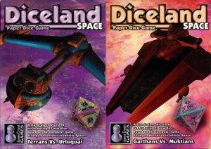 Diceland: Space board game cover
