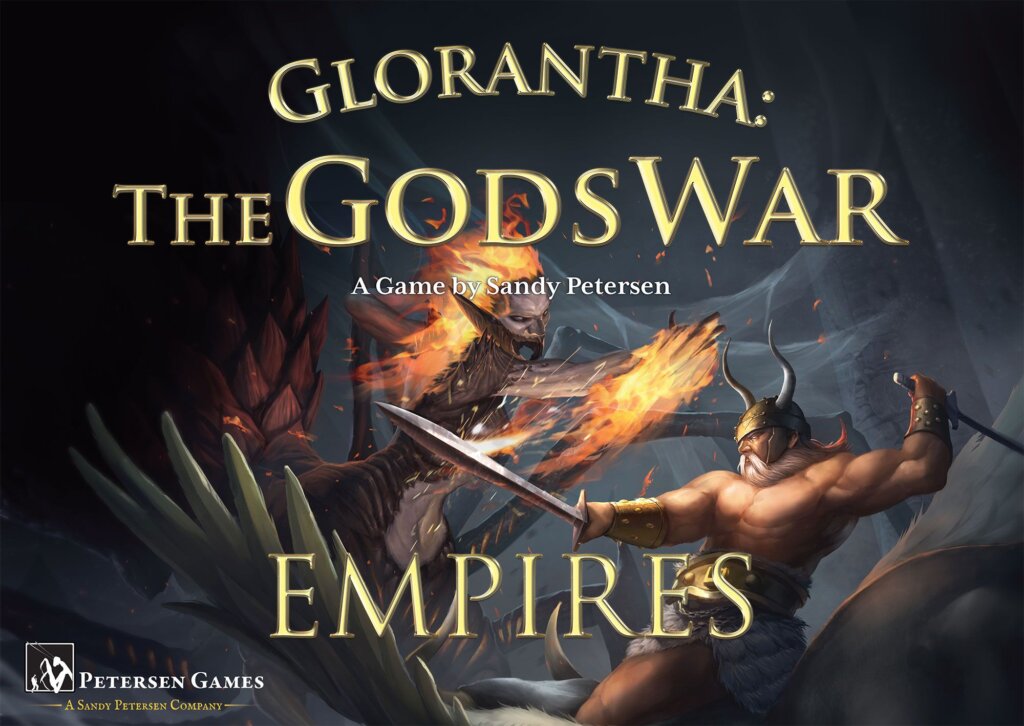 Glorantha: The Gods War – Empires board game cover