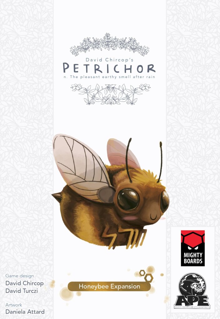 Petrichor: Honeybee board game cover