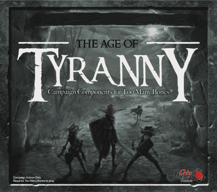 Too Many Bones: Age of Tyranny board game cover