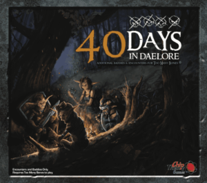Too Many Bones: 40 Days in Daelore board game cover