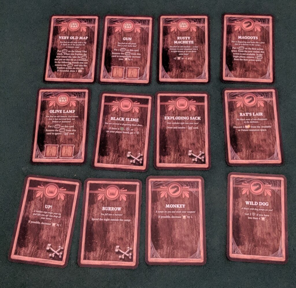 Robinson Crusoe: Adventures on the Cursed Island – Mystery Cards I board game cover