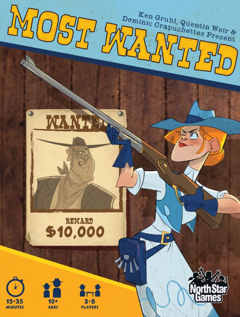 Most Wanted board game cover