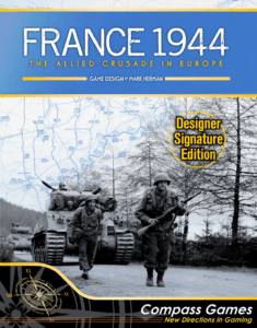 France 1944: The Allied Crusade in Europe – Designer Signature Edition board game cover