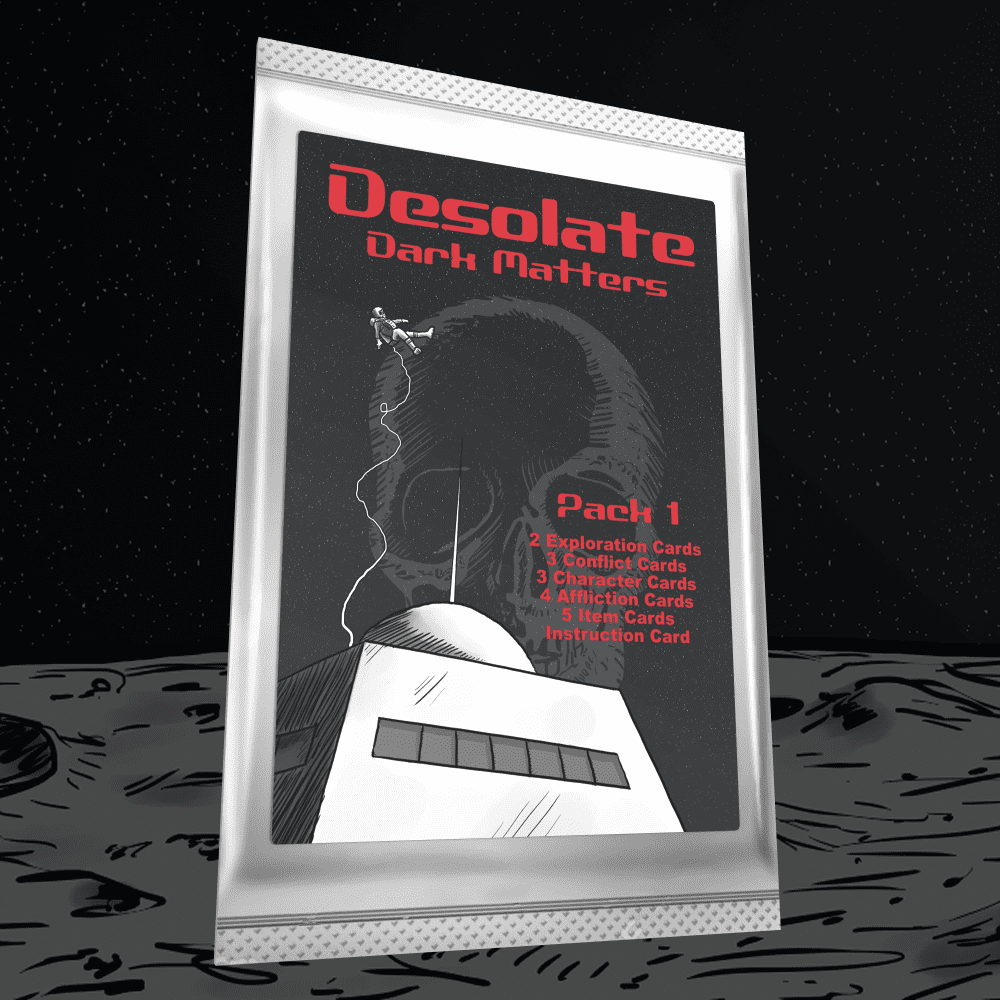 Desolate: Dark Matters Pack 1 board game cover