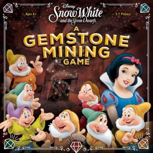 Snow White and the Seven Dwarfs: A Gemstone Mining Game board game cover