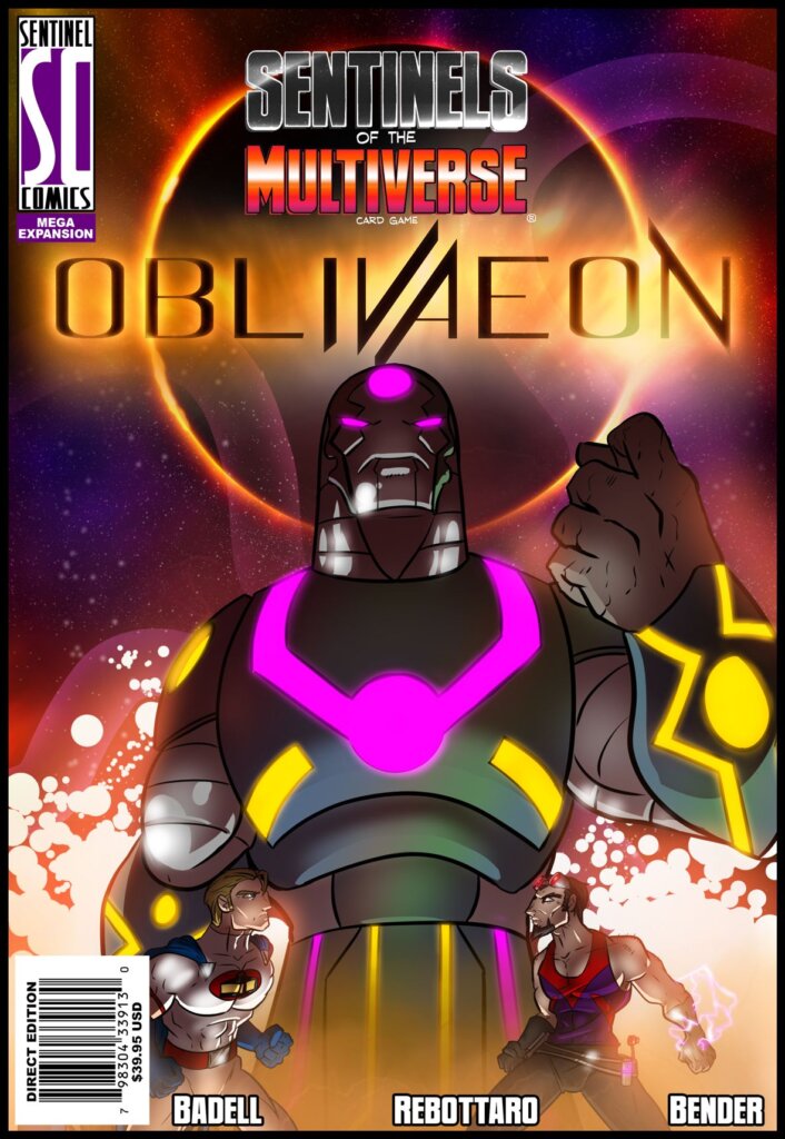 Sentinels of the Multiverse: OblivAeon board game cover