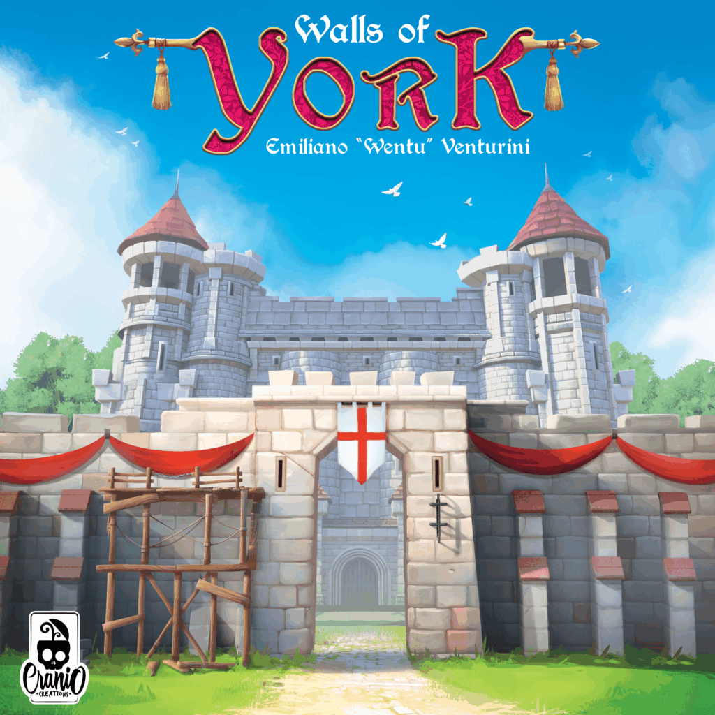Walls of York board game cover