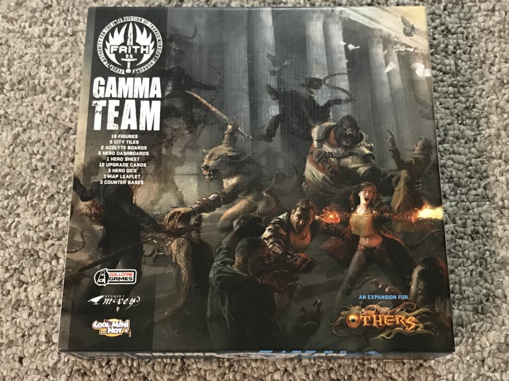 The Others: 7 Sins – Gamma Team Expansion board game cover
