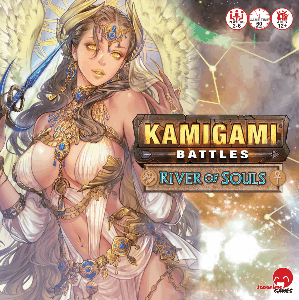Kamigami Battles: River of Souls board game cover