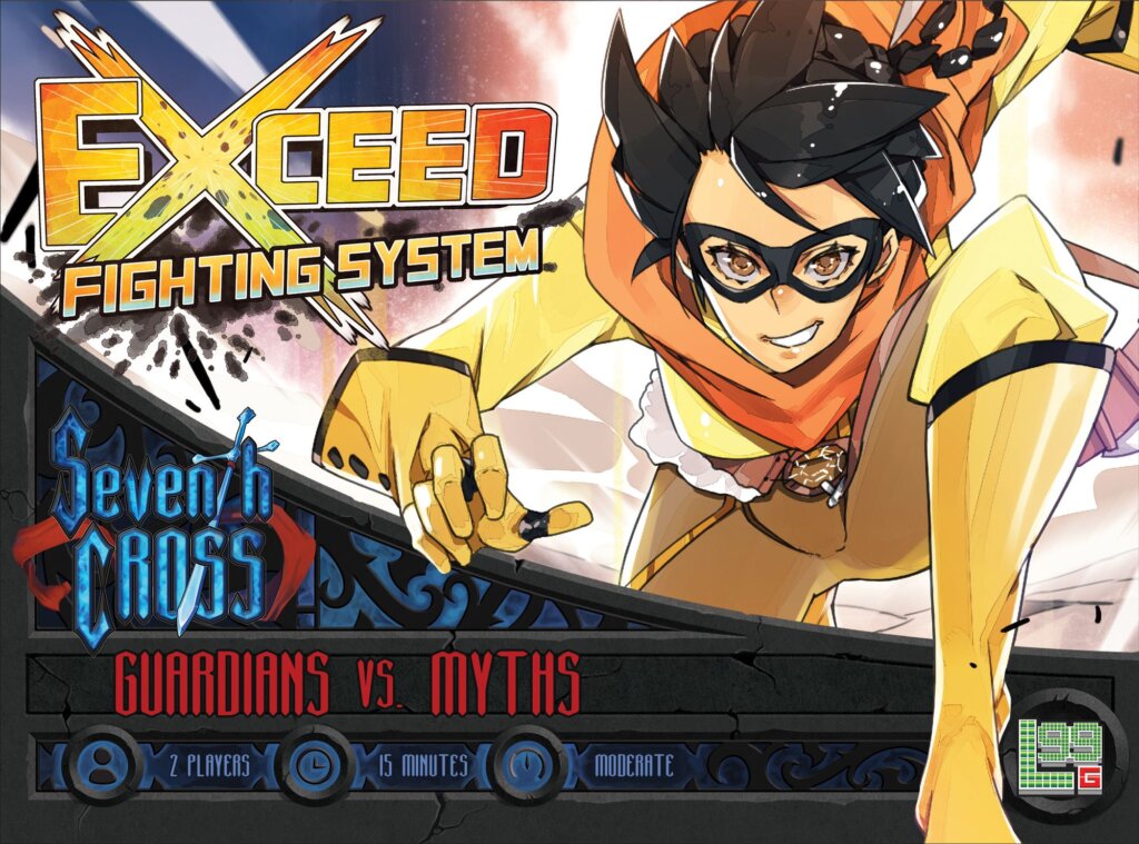 Exceed: Seventh Cross – Guardians vs. Myths Box board game cover