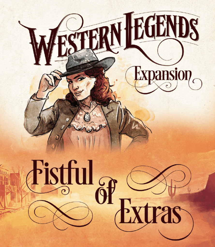 Western Legends: Fistful of Extras board game cover
