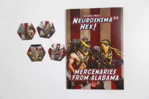Neuroshima Hex! 3.0: Mercenaries from Alabama board game cover