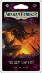 Arkham Horror: The Card Game – The Depths of Yoth: Mythos Pack board game cover