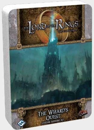 The Lord of the Rings: The Card Game – The Wizard’s Quest board game cover