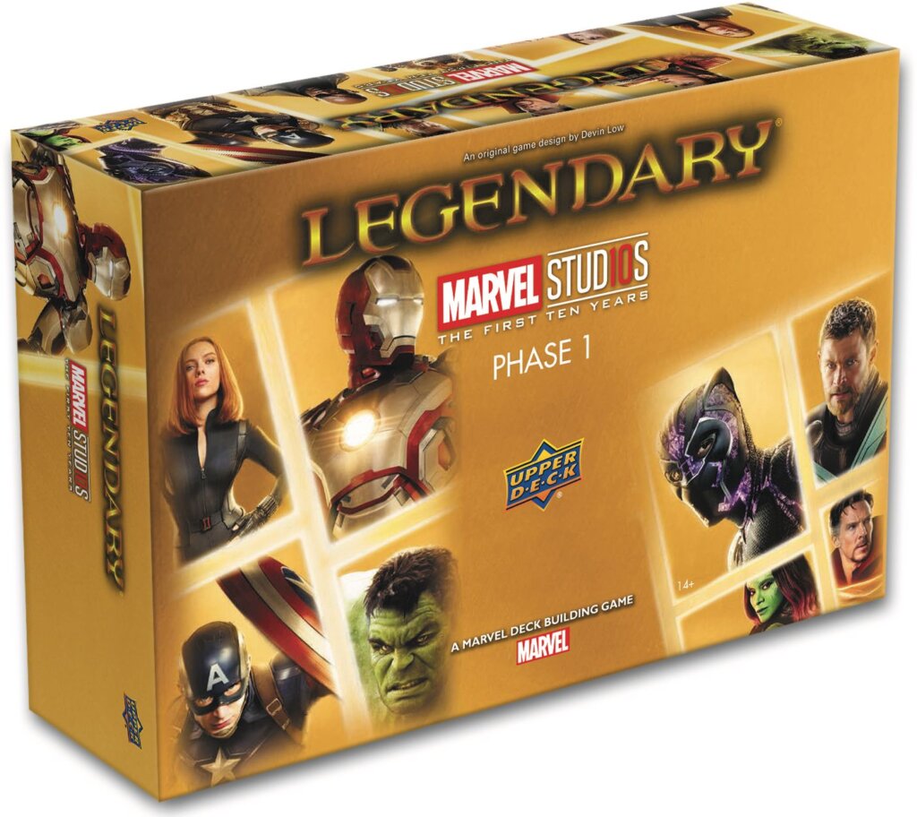 Legendary: A Marvel Deck Building Game – Marvel Studios, Phase 1 board game cover