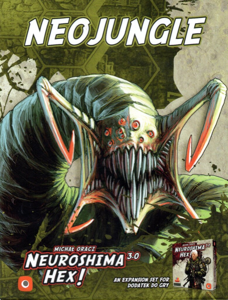 Neuroshima Hex! 3.0: Neojungle board game cover