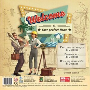 Welcome To…: Scoring Pad & Goodies board game cover