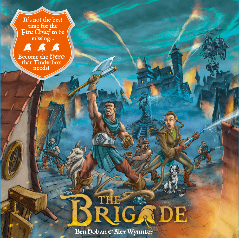 The Brigade board game cover