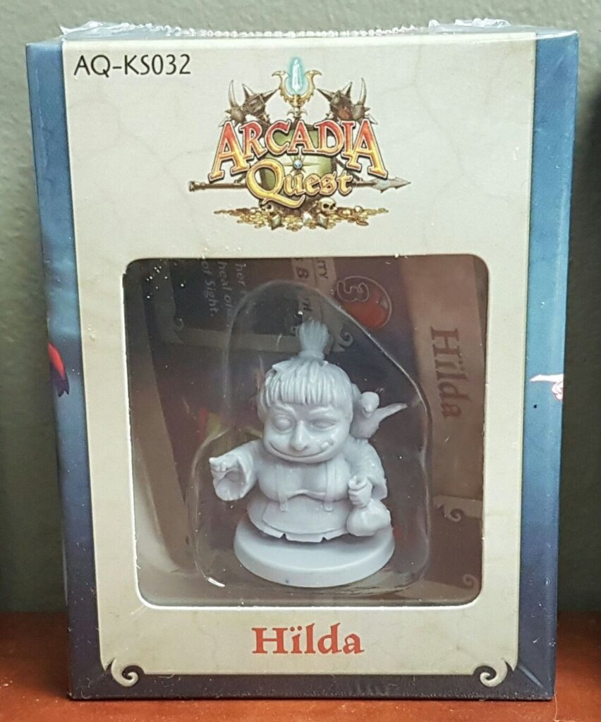 Arcadia Quest: Hïlda board game cover