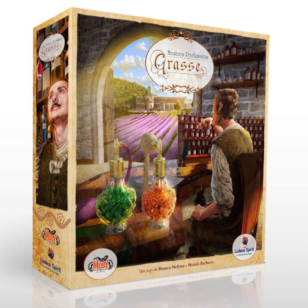 Grasse: Mestres Perfumistas board game cover
