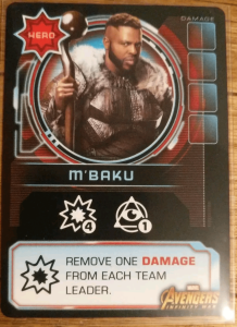 Thanos Rising: Avengers Infinity War – M’Baku Promo Card board game cover